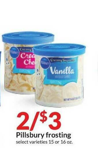 Hy-Vee Pillsbury Frosting offer