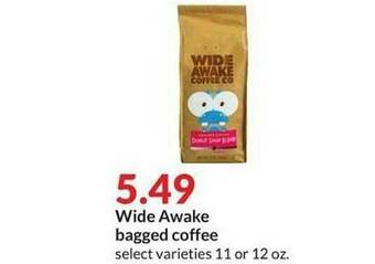 Hy-Vee Wide Awake Bagged Coffee offer
