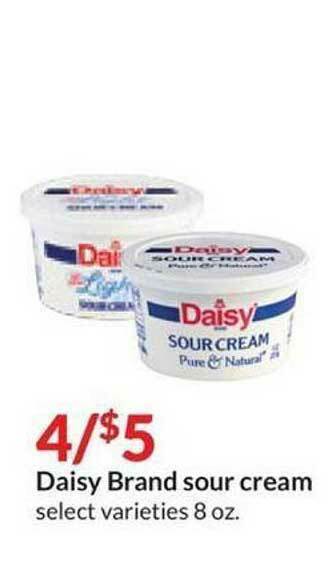 Hy-Vee Daisy Brand Sour Cream offer