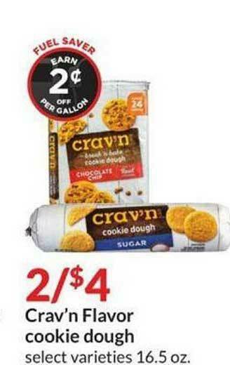 Hy-Vee Crav'n Flavor Cookie Dough offer
