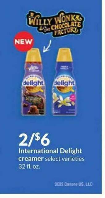 Hy-Vee International Delight Creamer offer