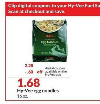 Hy-Vee Hy-Vee Egg Noodles offer
