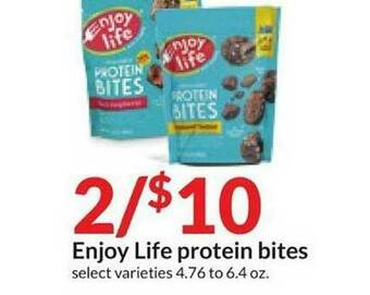 Hy-Vee Enjoy Life Protein Bites offer