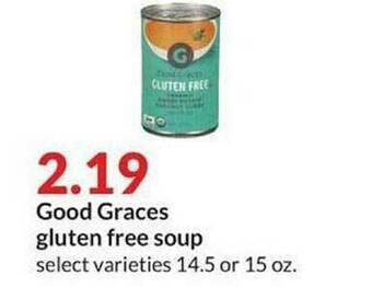 Hy-Vee Good Graces Gluten Free Soup offer