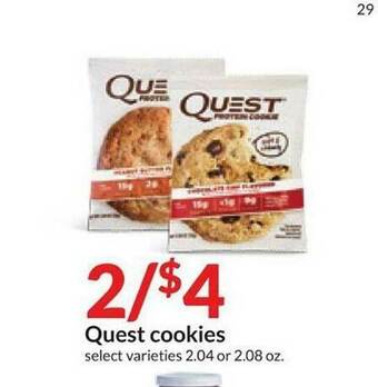 Hy-Vee Quest Cookies offer
