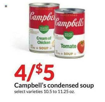 Hy-Vee Campbell's Condensed Soup offer