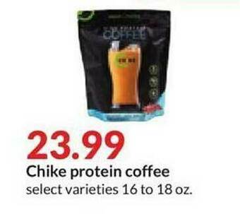 Hy-Vee Chike Protein Coffee offer