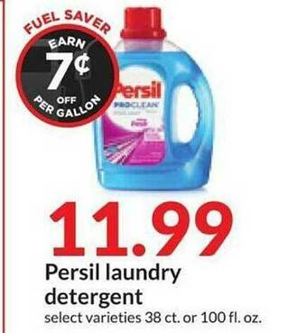 Hy-Vee Persil Laundry Detergent offer