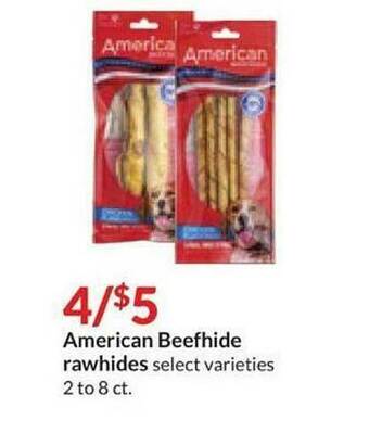 Hy-Vee American Beefhide Rawhides offer