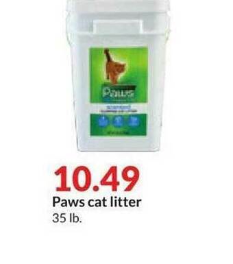 Hy-Vee Paws Cat Litter offer