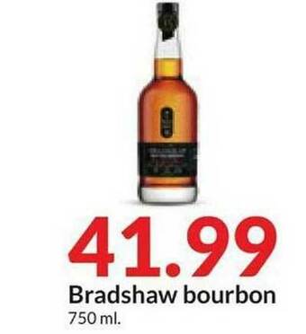 Hy-Vee Bradshaw Bourbon offer