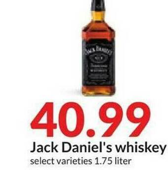 Hy-Vee Jack Daniel's Whiskey offer