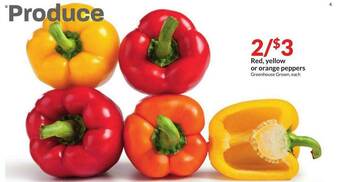 Hy-Vee Red, Yellow Or Orange Peppers offer