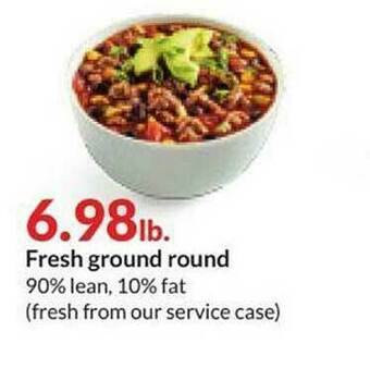 Hy-Vee Fresh Ground Round offer