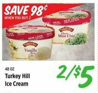 Rouses Turkey Hill Ice Cream offer