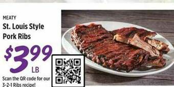 Rouses St. Louis Style Pork Ribs offer