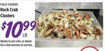 Rouses Rock Crab Clusters offer