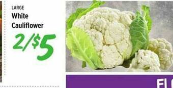 Rouses Large White Cauliflower offer
