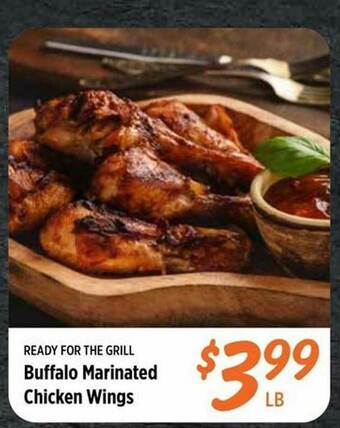 Rouses Buffalo Marinated Chicken Wings offer
