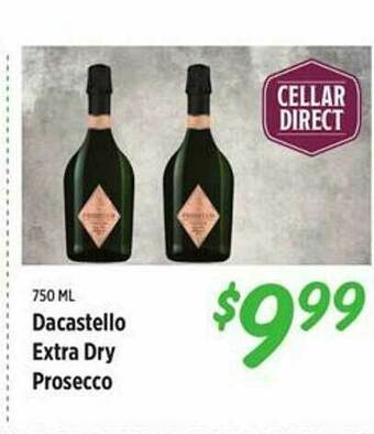 Rouses Dacastello Extra Dry Prosecco offer