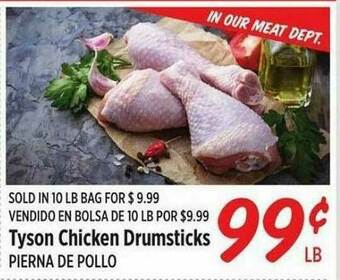 Rouses Tyson Chicken Drumsticks offer