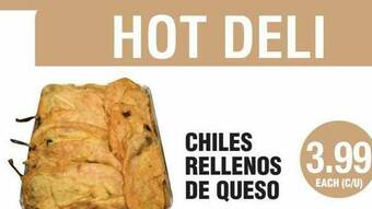 Carnicerias Jimenez Chiles Rellenos De Queso offer