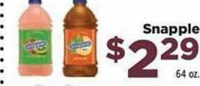 Food Town Store Snapple offer