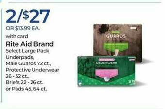 Rite Aid Rite Aid Brand offer