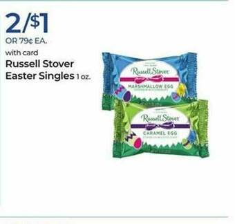 Rite Aid Russell Stover Easter Singles offer