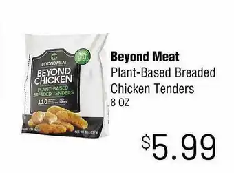 Beyond Meat Plant-based Breaded Chicken Tenders