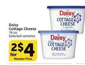 Vons Daisy Cottage Cheese offer