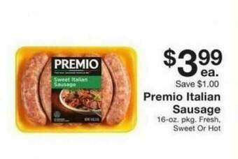 Fairway Store Market Premio Italian Sausage offer