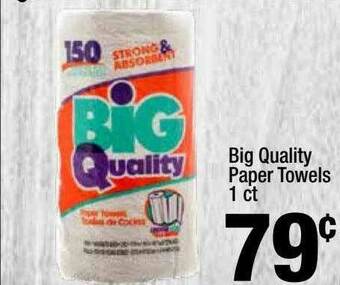 Super King Markets Big Quality Paper Towels offer