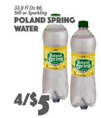 Poland Spring Water