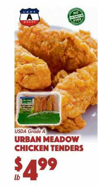 The Food Emporium Urban Meadow Chicken Tenders offer