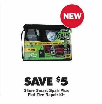 Advance Auto Parts Slime Smart Spair Plus Flat Tire Repair Kit offer