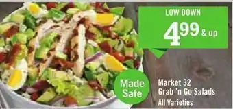 Price Chopper Market 32 Grab'n Go Salads All Varieties offer