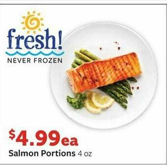 Fareway Salmon Portions offer