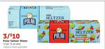 Fareway Polar Seltzer Water offer