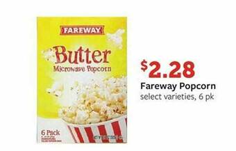 Fareway Fareway Popcorn offer