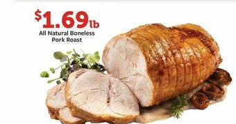 Fareway All Natural Boneless Pork Roast offer
