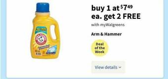 Walgreens Arm & Hammer offer
