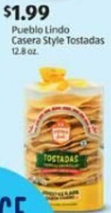 Aldi Pueblo Lindo Casera Style Tostadas 12.8 oz offer
