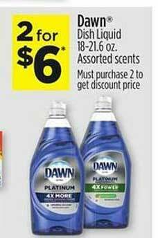 Dollar General Dawn Dish Liquid offer