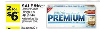 Dollar General Nabisco Premium Saltine Crackers offer