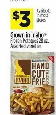 Dollar General Grown In Idaho Frozen Potatoes offer