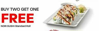 Hy-Vee Nori Sushi Standard Roll offer