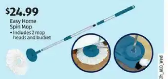 Aldi Easy Home Spin Mop offer