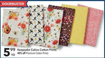 JOANN Keepsake Calico Cotton Prints offer
