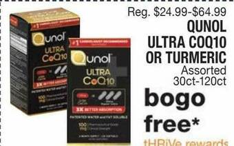 Kinney Drugs Qunol Ultra Coq10 Or Turmeric offer